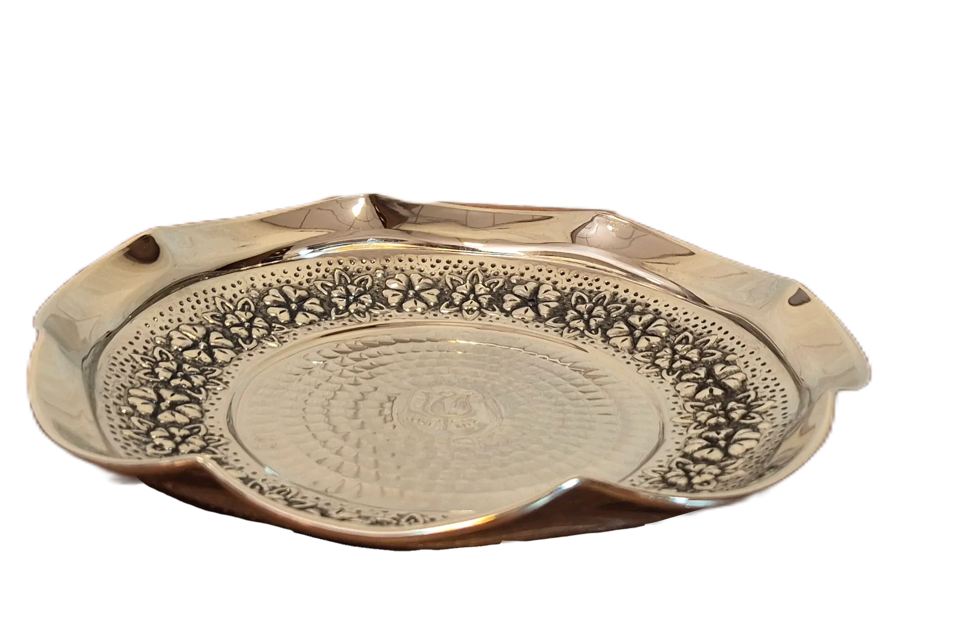 boshghab chrome 3 بشقاب مسی کروم رز گوهر | انواع ظروف مسی به قیمت کارگاهی | تولیدی رز مس زنجان